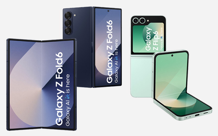 Samsung Galaxy Z Fold6 en Z Flip6