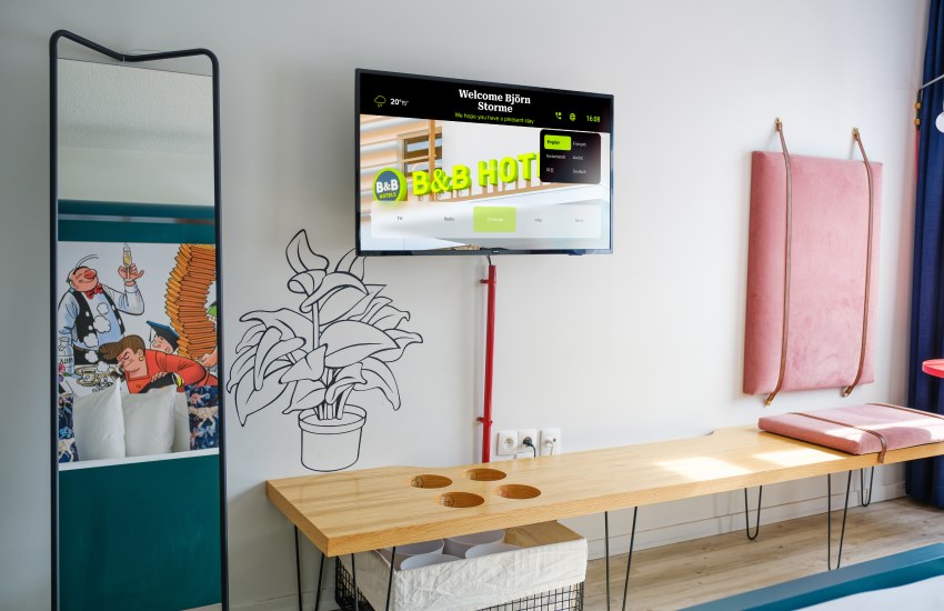 Business TV, het hart van de digitale strategie van B&B HOTELS
