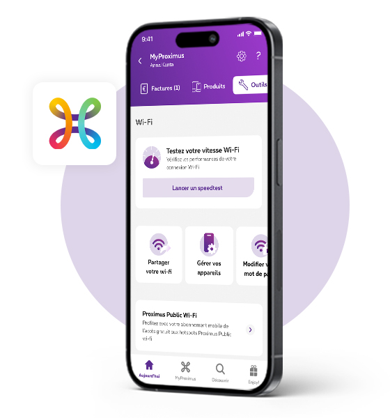 proximus plus app illustration