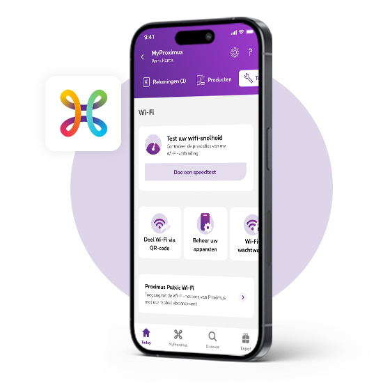 proximus plus app illustration