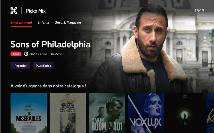 Pickx Mix sur Android TV Box : accès plus facile à tout votre contenu