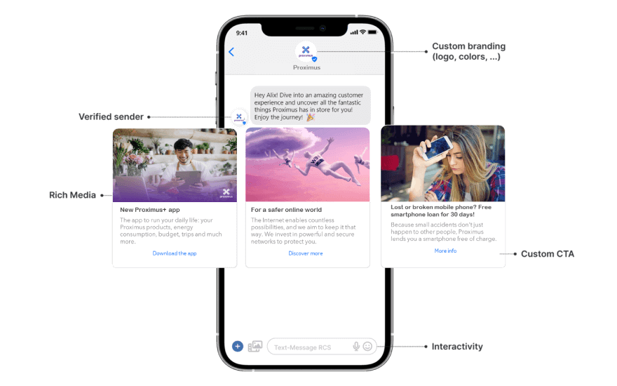 How RCS improve business communications