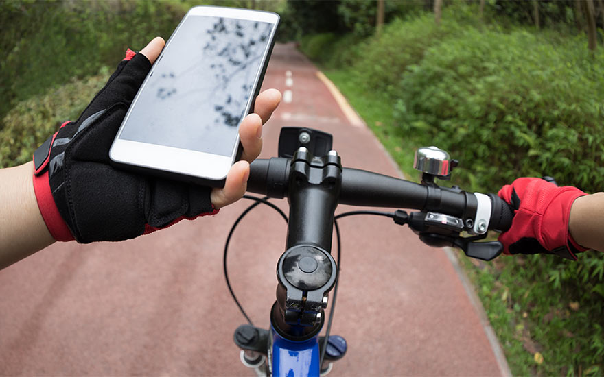 De beste apps om te fietsen en wandelen