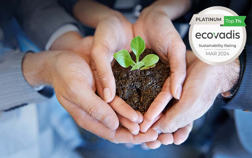 Proximus ranks in the top 1% of most sustainable companies.