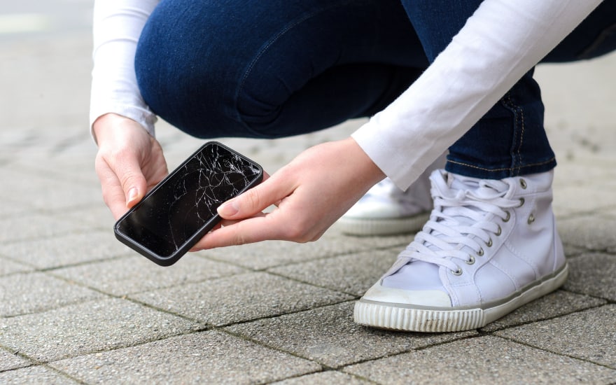 How can I repair my iPhone screen?