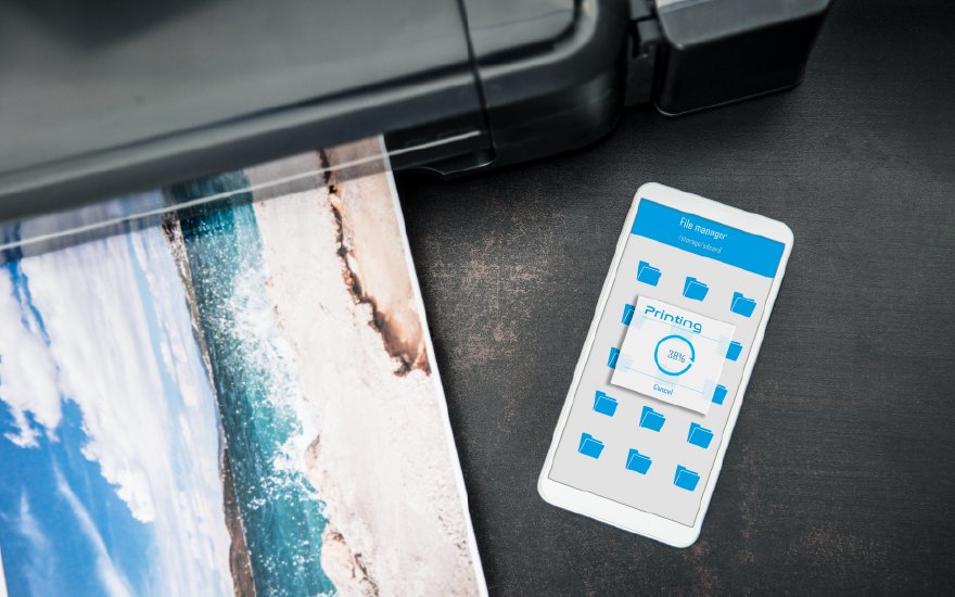 Imprimez à partir de votre smartphone ou tablette