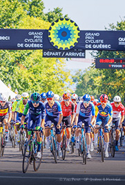 Des courses cyclistes internationales